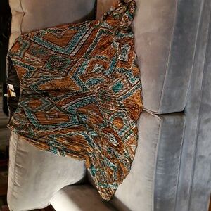 Ruby Rd. Broomstick Midi Skirt 2X